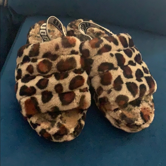 Cheetah ugg slides - Picture 2 of 4